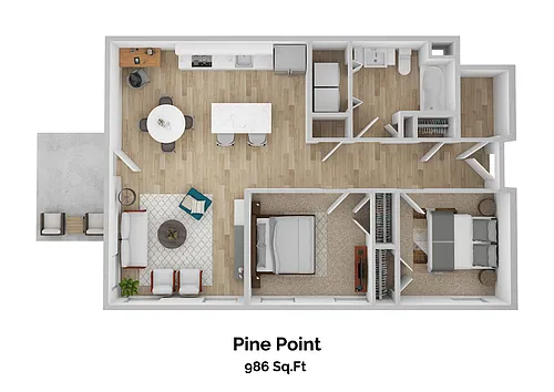 Floor plan Pinept