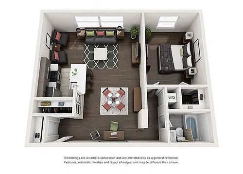 Floor plan A1D
