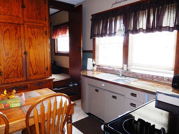 Kitchen and 2nd stairway