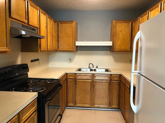 Kitchen with plenty of storage.