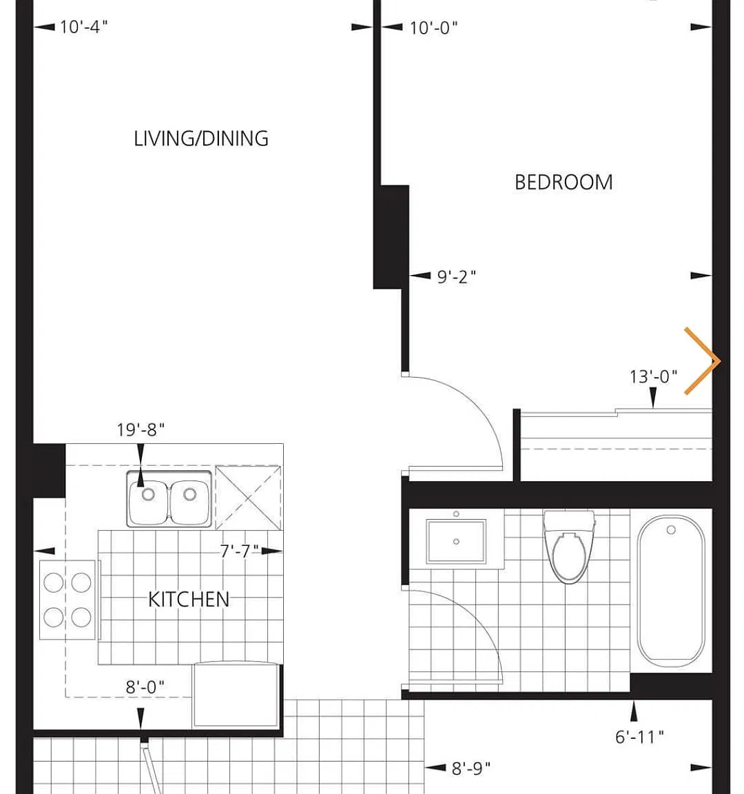 2 bed, $2,600 — Photo 2