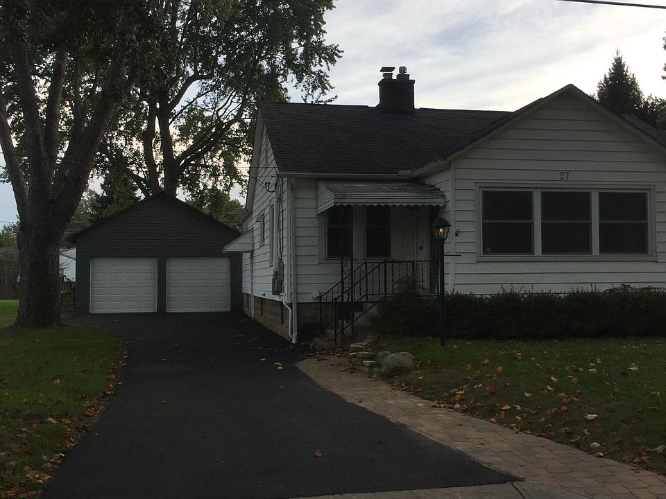 two car garage. Great location with brick street