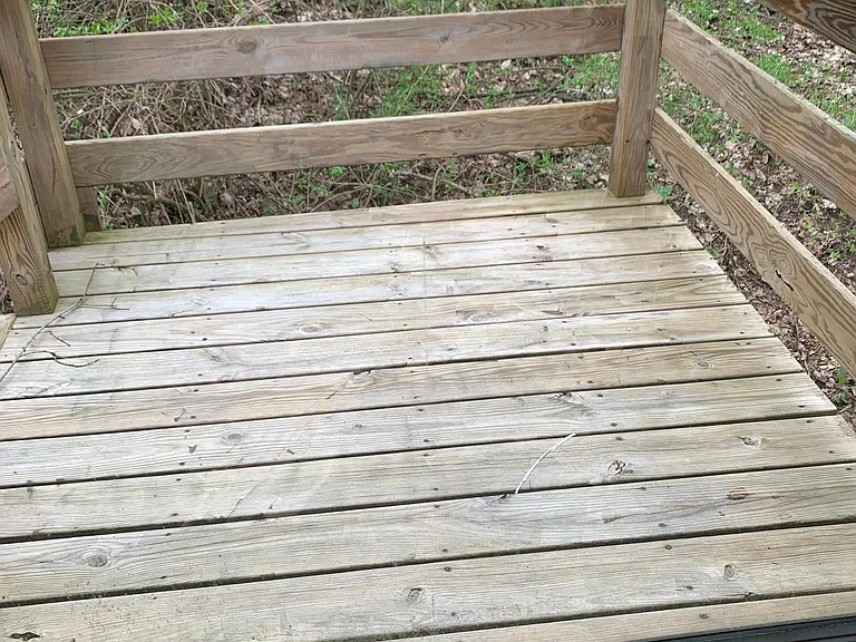 Porch off master bedroom