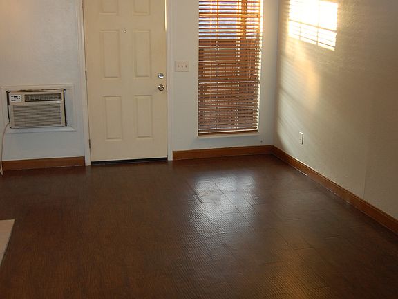 Living area looking towards the front door.