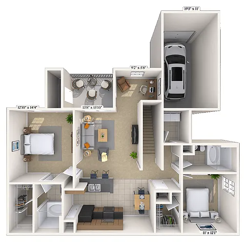 Floor plan 22B