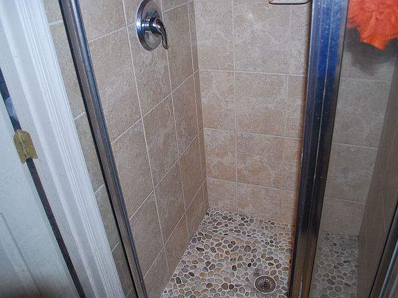 Master bath custom shower