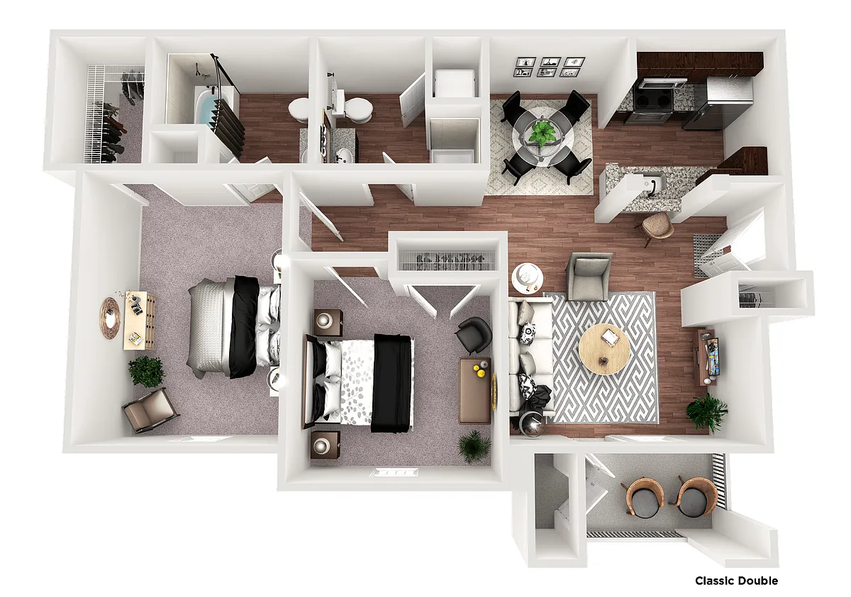 Floor plan Classic Double