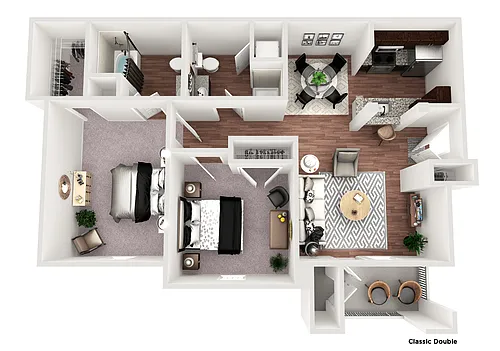 Floor plan Classic Double