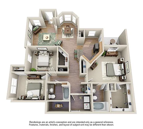Floor plan C1