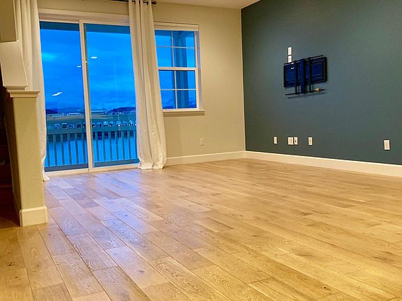 Living & Dining room (Open floor plan) looking over waterfront