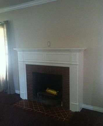 Fireplace in living room