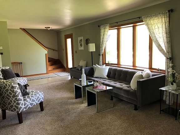 Carpet to be removed and replaced with luxury vinyl plank flooring.