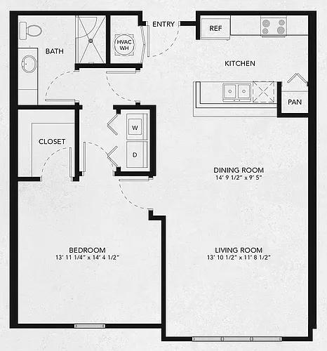 Floor plan Davis