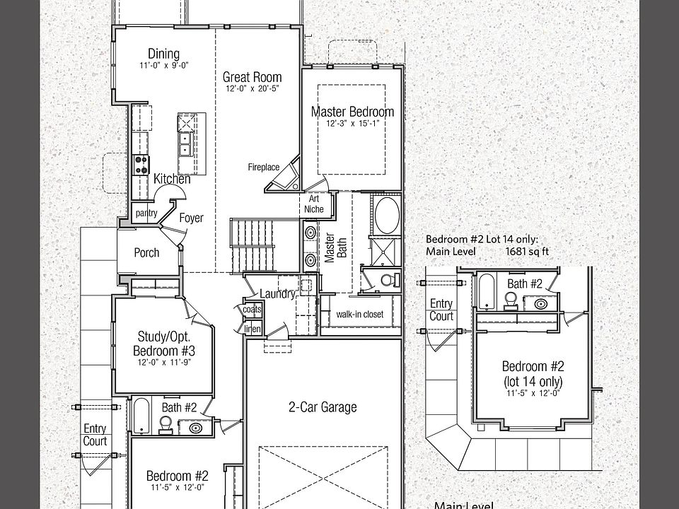 Lot 14, 18, and 20 Parkside The Briarwood Main Level