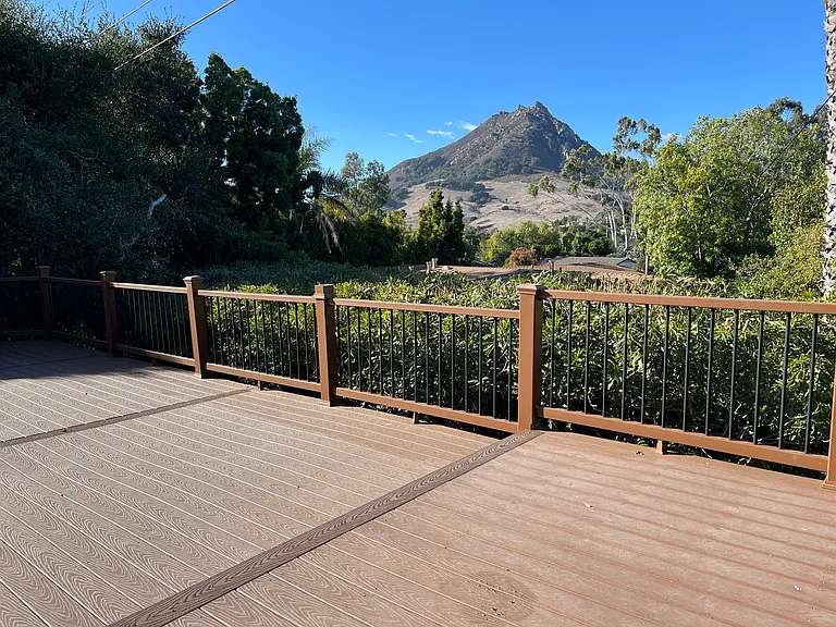 View of Bishop's Pk. from backyard deck