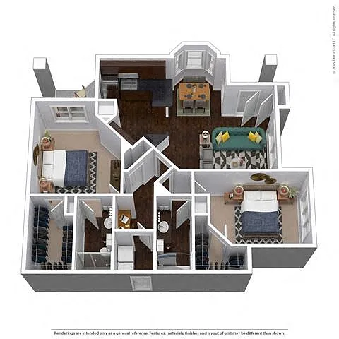 Floor plan B3