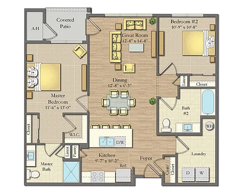 Floor plan Devonshire
