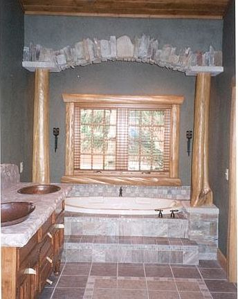 Master bath whirlpool