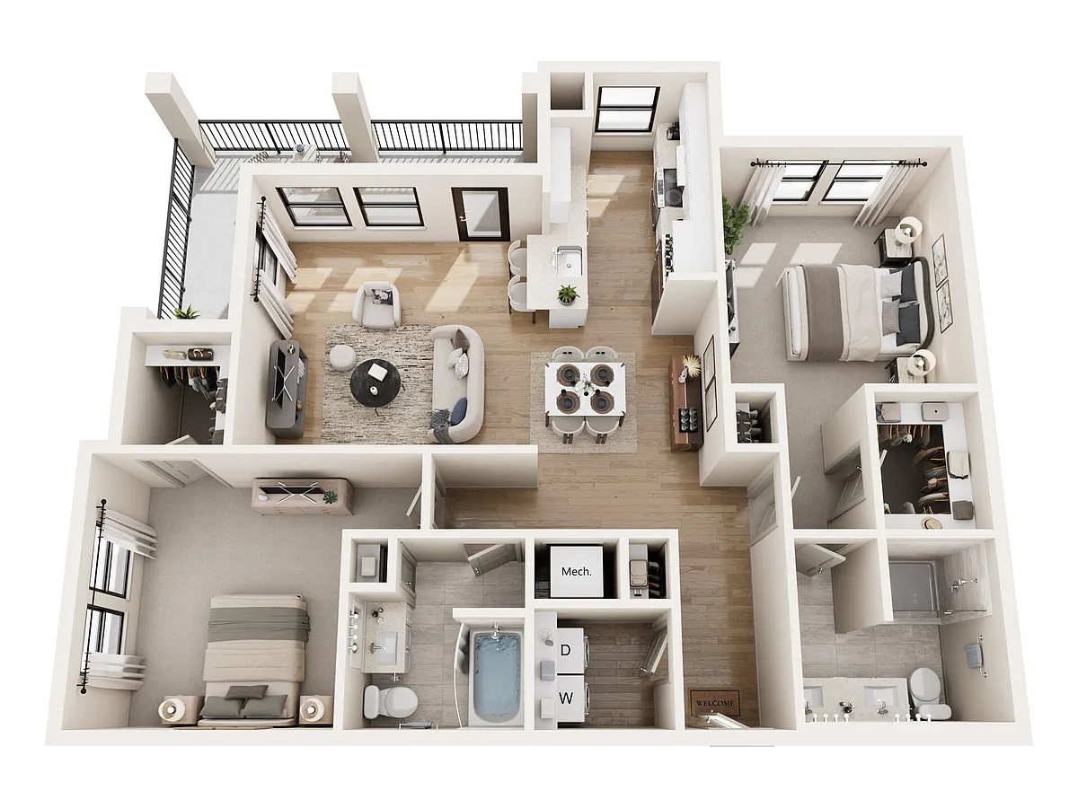Floor plan B2