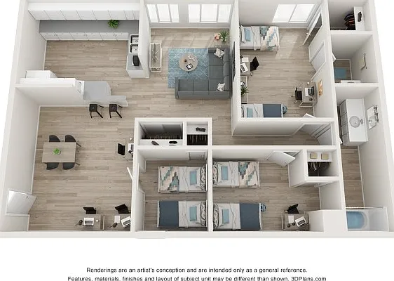 3 Bedroom 3 Bedroom