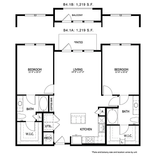 Floor plan SH_B4