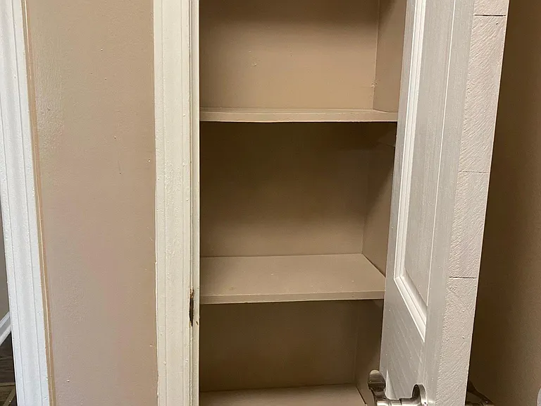 upstairs linen closet