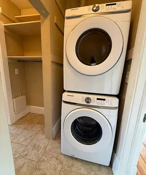 Laundry area