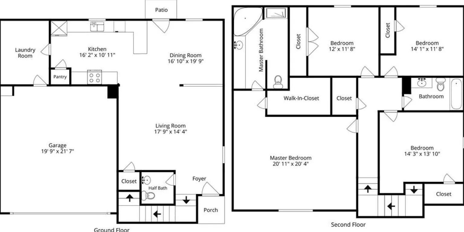 4 bed, 2.5 bath, 1890 sqft, $2,150 — Photo 1