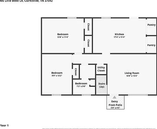 4 bed, 2.0 bath, 1380 sqft, $1,675 — Photo 2