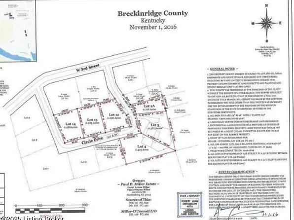 LOT 12 Circle Dr, Hardinsburg, KY 40143