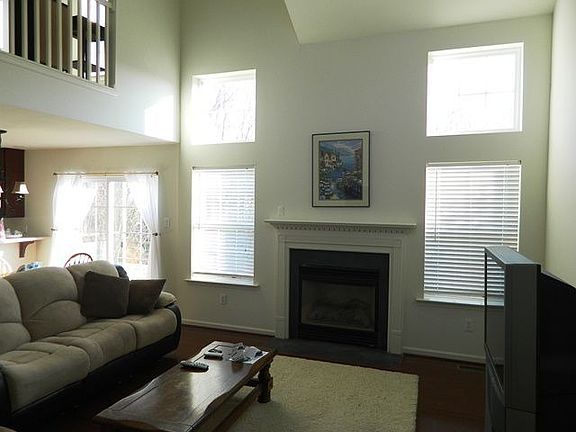 Vaulted Fireside Living Room