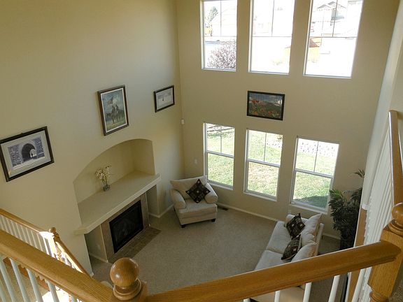 Living Room 2 Story Windows