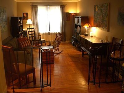 sunken living room