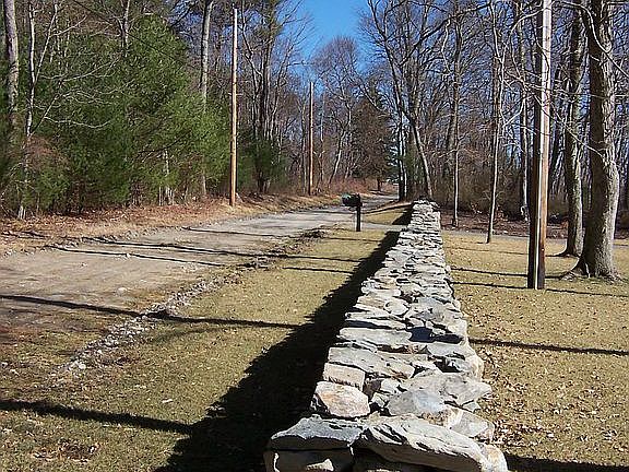 Wall on Road