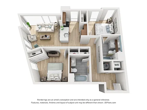 Floor plan B2A