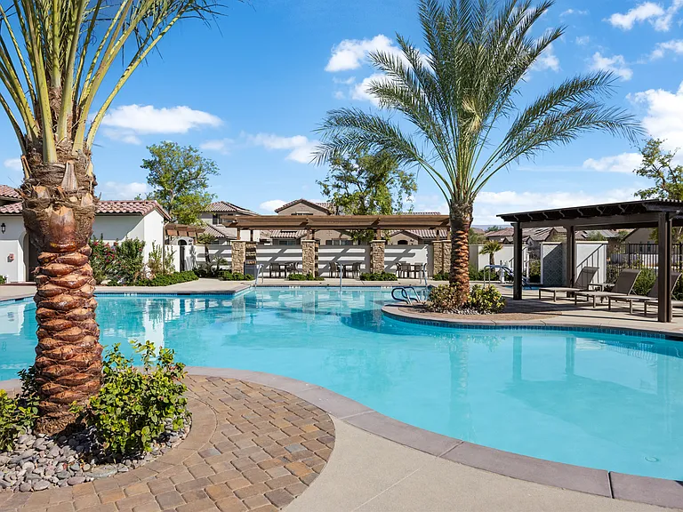Take in the sun rays and make a splash in the communal pool.