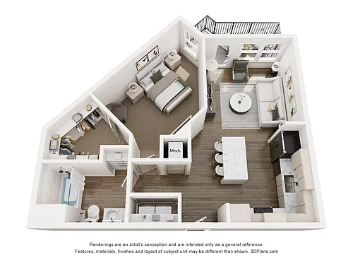 Floor plan Ashland