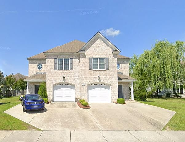 Exterior - left side of duplex