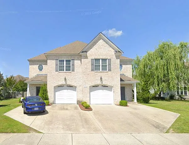 Exterior - left side of duplex