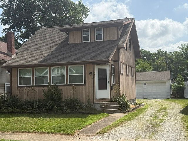 Front view of house with Garage