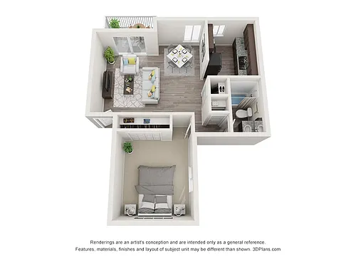 Floor plan Pecan