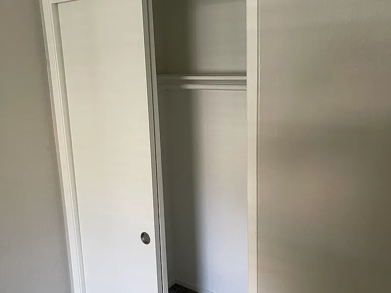 Closet Inside First Bedroom