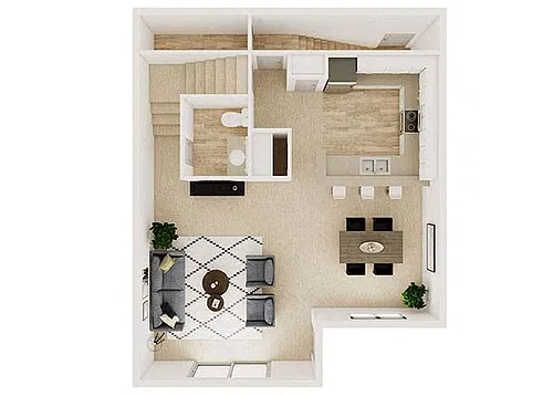 Floor plan Mount Saint Helens