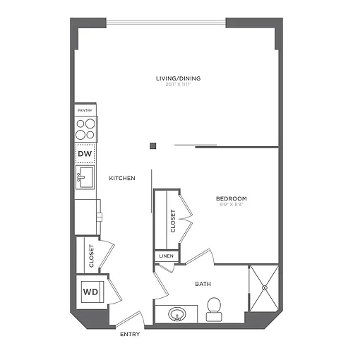 Floor plan AU3
