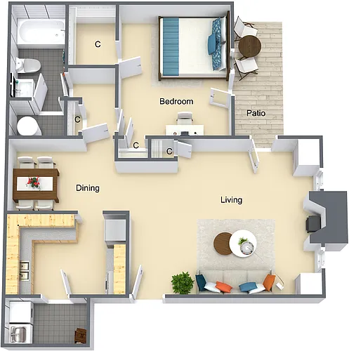 Floor plan Camellia