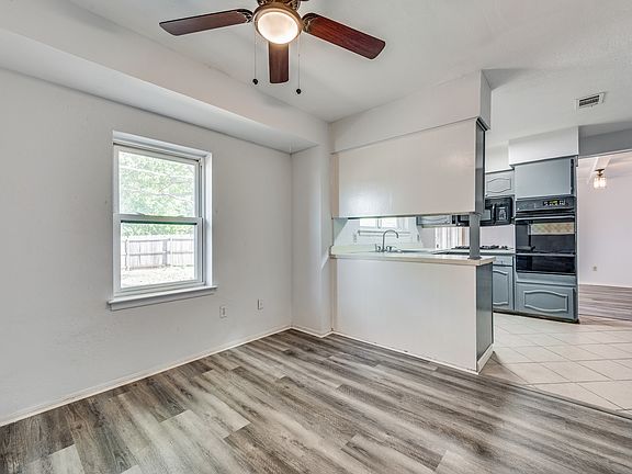 Formal Dining room and kitchen