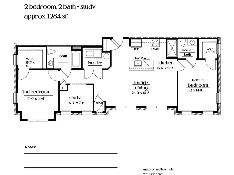 Madison Mall on Main Luxury Apartments — Photo 35