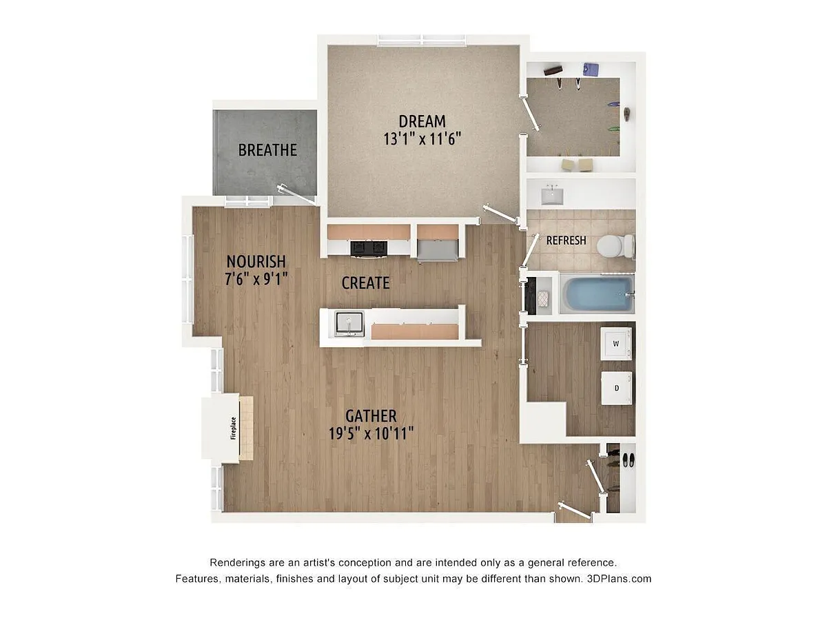 Floor plan A2
