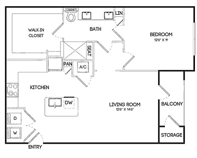 Floor plan Clover