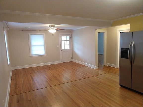 Living room view from the kitchen